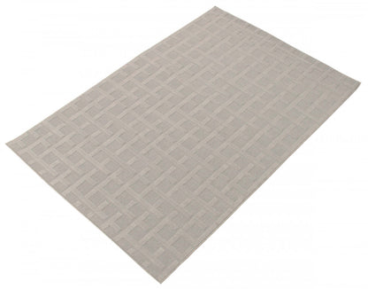 Tapis Brangane Gris 6'7 x 9'6|Carpette Brangane grise 6 pi 7 po x 9 pi 6 po|D86F4RNJ