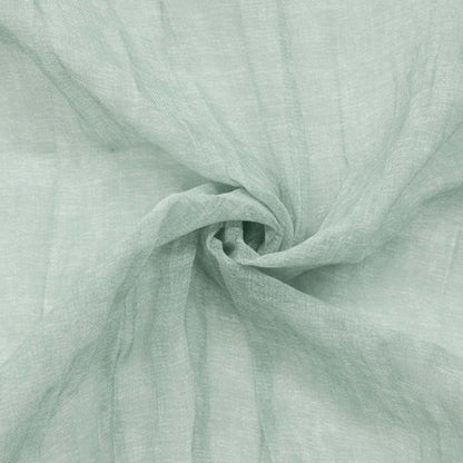 Habitat Paloma White Sheer Dual Header Curtain Panel - 52 x 95|Panneau de rideau transparent Paloma blanc à double têtes d'Habitat - 52 x 95