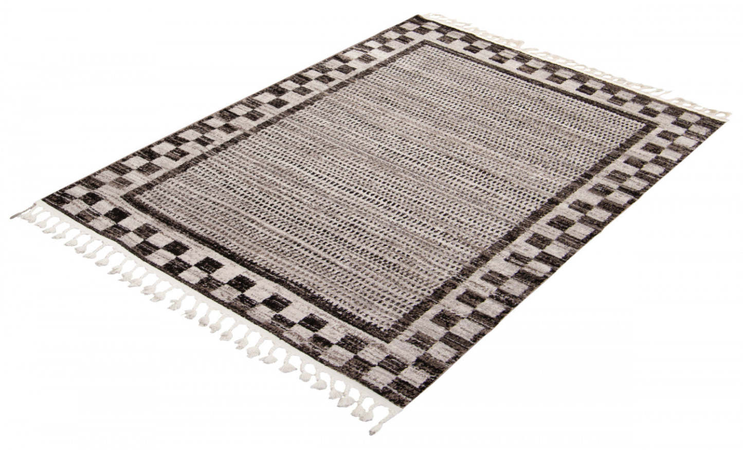 Tapis d'aire Vera Quattro ivoire/gris - 5'2 x 7'5| Carpette Vera Quattro ivoiregrise - 5 pi 2 po x 7 pi 5 po|D86FSI9Y