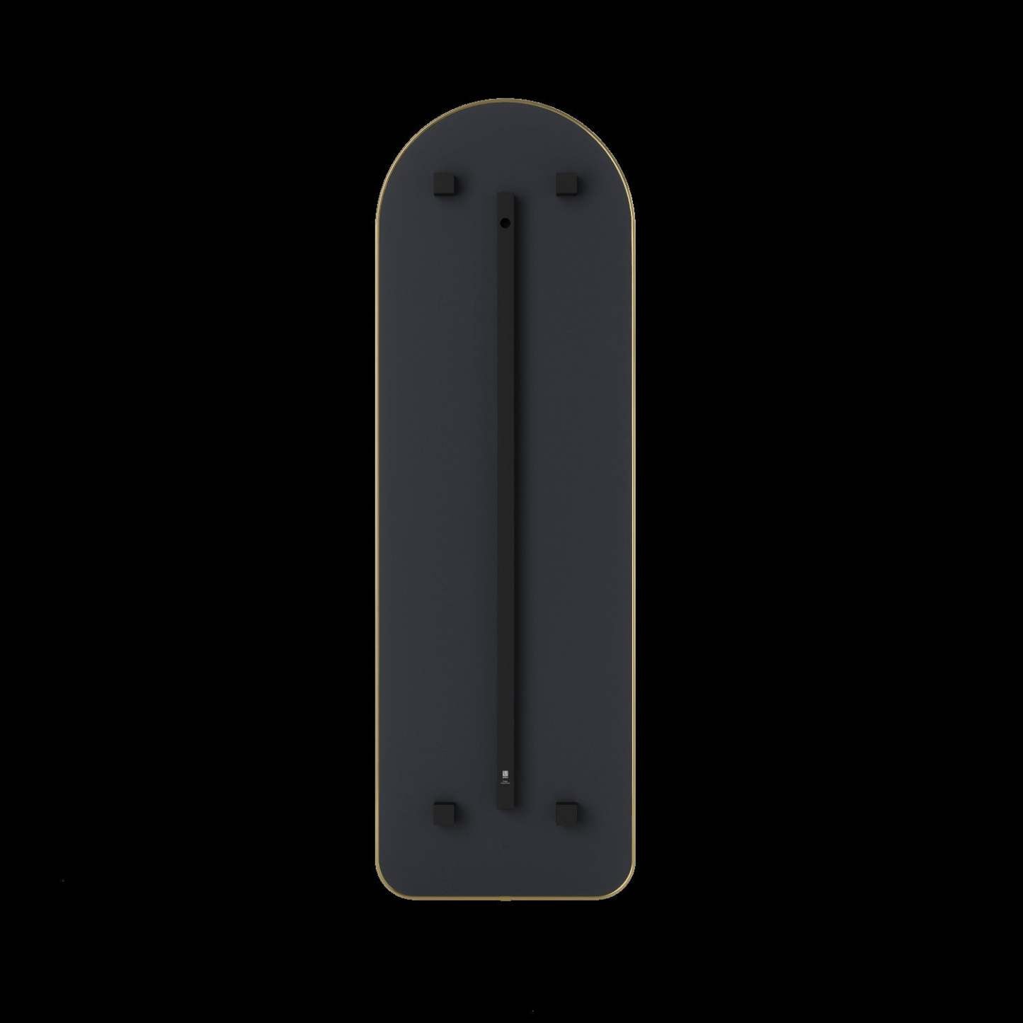 Miroir Umbra Hubba Arched 20 x 62 - Laiton|Miroir arqué Hubba de Umbra de 20 po x 62 po - laiton