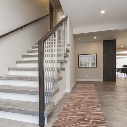 Tapis Bellezza brun 2'2 x 8'0|Tapis Bellezza brun 2 pi 2 po x 8 pi 0 po|D216C8Q5