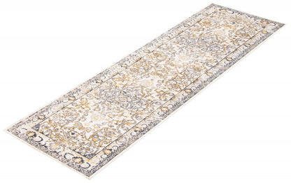 Tapis Legacy Ivory lavable en machine - 2'6 x 8'0|Carpette Legacy ivoire lavable à la machine - 2 pi 6 po x 8 pi 0 po|D86FCIE7