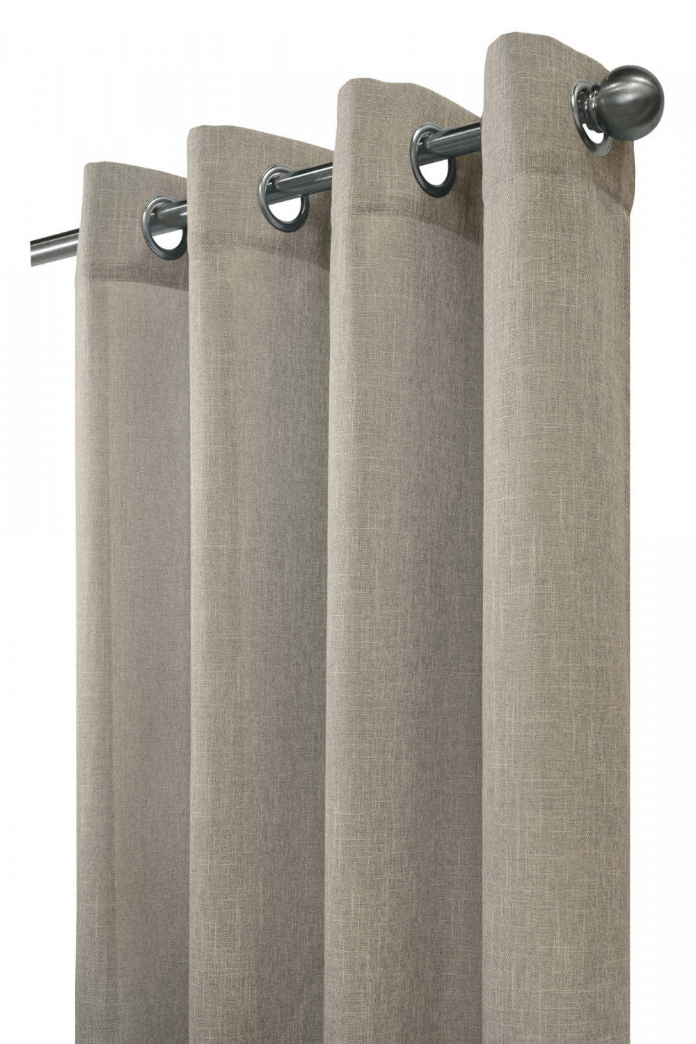Habitat Limbourg Linen Light Filtering Grommet Curtain Panel - 52 x 84|Panneau de rideau filtrant la lumière à œillets Limbourg apparence lin d'Habitat - 52 x 84