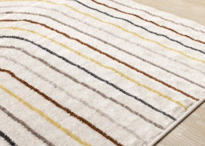 Tapis Marley multicolore double arc-en-ciel - 5'3 x 7'7|Tapis Marley multicolore à 2 arcs-en-ciel - 5 pi 3 po x 7 pi 7 po