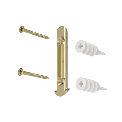 Umbra Loop Gold Tringle à rideau extensible 1 - 42-120 | Tringle à rideaux extensible Loop de Umbra dorée de 1 po - 42 po à 120 po