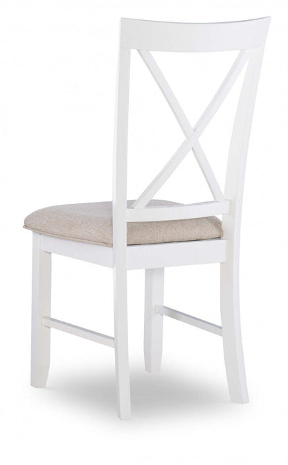 Jane Fabric Brown Dining Chair - Ensemble de 2|Chaise de salle à manger Jane en tissu brun - ensemble de 2