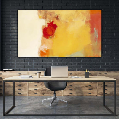 Red Note Giant Art 84x48 Wall Art|Œuvre d'art murale Giant Art «Red Note» 84 x 48