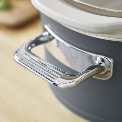 Salton Swan Nordic 3,5 L Slow Cooker - SF17021GRYN|Mijoteuse Swan de 3,5 l de style nordique - SF17021GRYN