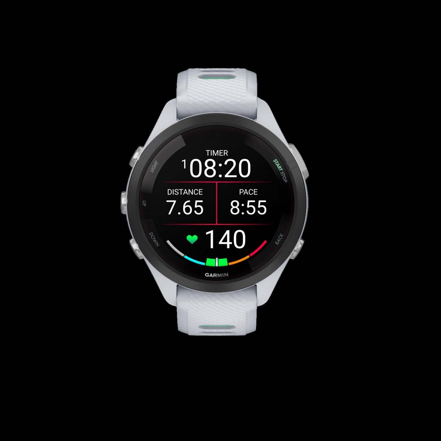 Garmin Forerunner® 265s Montre Gps Intelligente - Suivi De Fitness Avec Gps Multi-bande - Pierre Bla