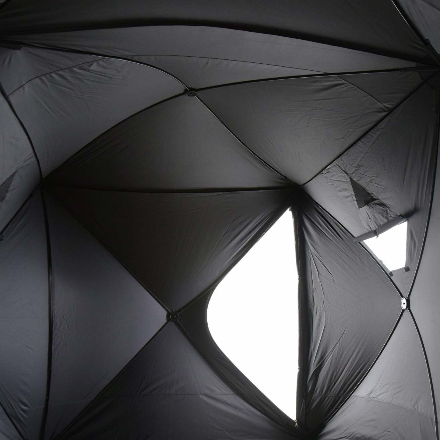 Outsunny 5-8 Personnes Tente Pop-up pour la Pêche sur Glace, Noir|Outsunny Tente De Peche Sur Glace Pour 8 Personnes, Noir