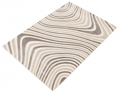 Nikkos Ivory 3'11 x 5'7 Area Rug|Carpette Nikkos ivoire 3 pi 11 po x 5 pi 7 po|D86FBL6Z