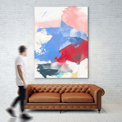 Œuvre d'art murale géante « Sweet Poetry II » 72 x 54