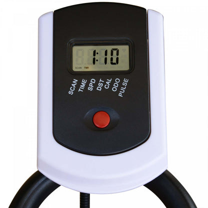 Vélo d'exercice stationnaire vertical Soozier Vélo d'entraînement cardio d'intérieur avec résistance réglable|Vélo d'exercice stationnaire vertical Soozier vélo d'entraînement cardio d'intérieur