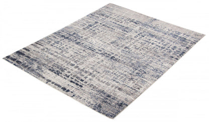 Tapis Trudel Bleu - 3'11 X 5'7 |Carpette Trudel bleue - 3 pi 11 po x 5 pi 7 po