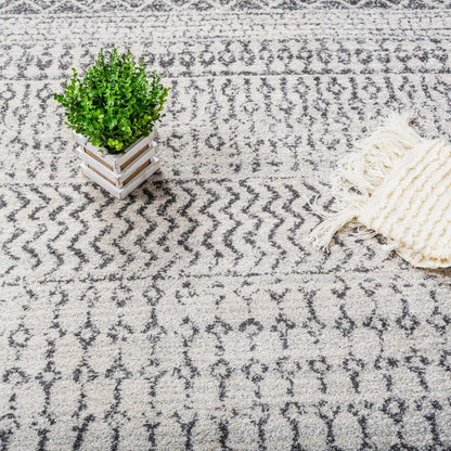Roma Safi Grey 5x8 Area Rug|Carpette Roma Safi grise 5 x 8|D80GGBBZ