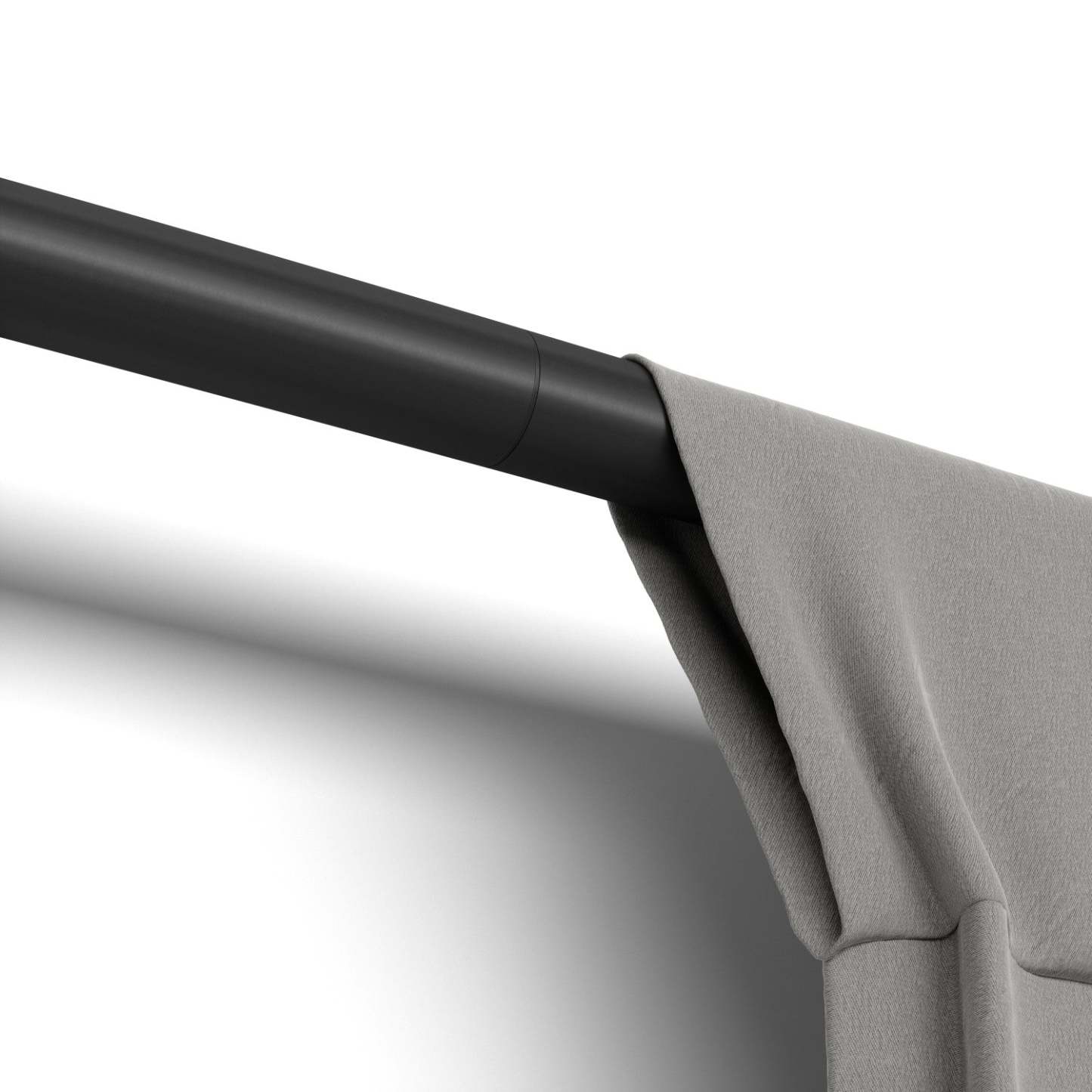 Umbra Zen Tringle à rideau extensible noir mat 1 - 32-64 | Tringle à rideaux extensible Zen de Umbra noir mat de 1 po - 32 po à 64 po