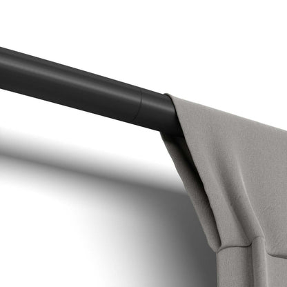Umbra Zen Tringle à rideau extensible noir mat 1 - 32-64 | Tringle à rideaux extensible Zen de Umbra noir mat de 1 po - 32 po à 64 po