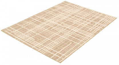 Tapis Sadie Burbury Taupe-Champagne - 160 x 230 cm | Tapis Sadie Burbury Taupe-Champagne - 160 x 230 cm | D28J0NEW