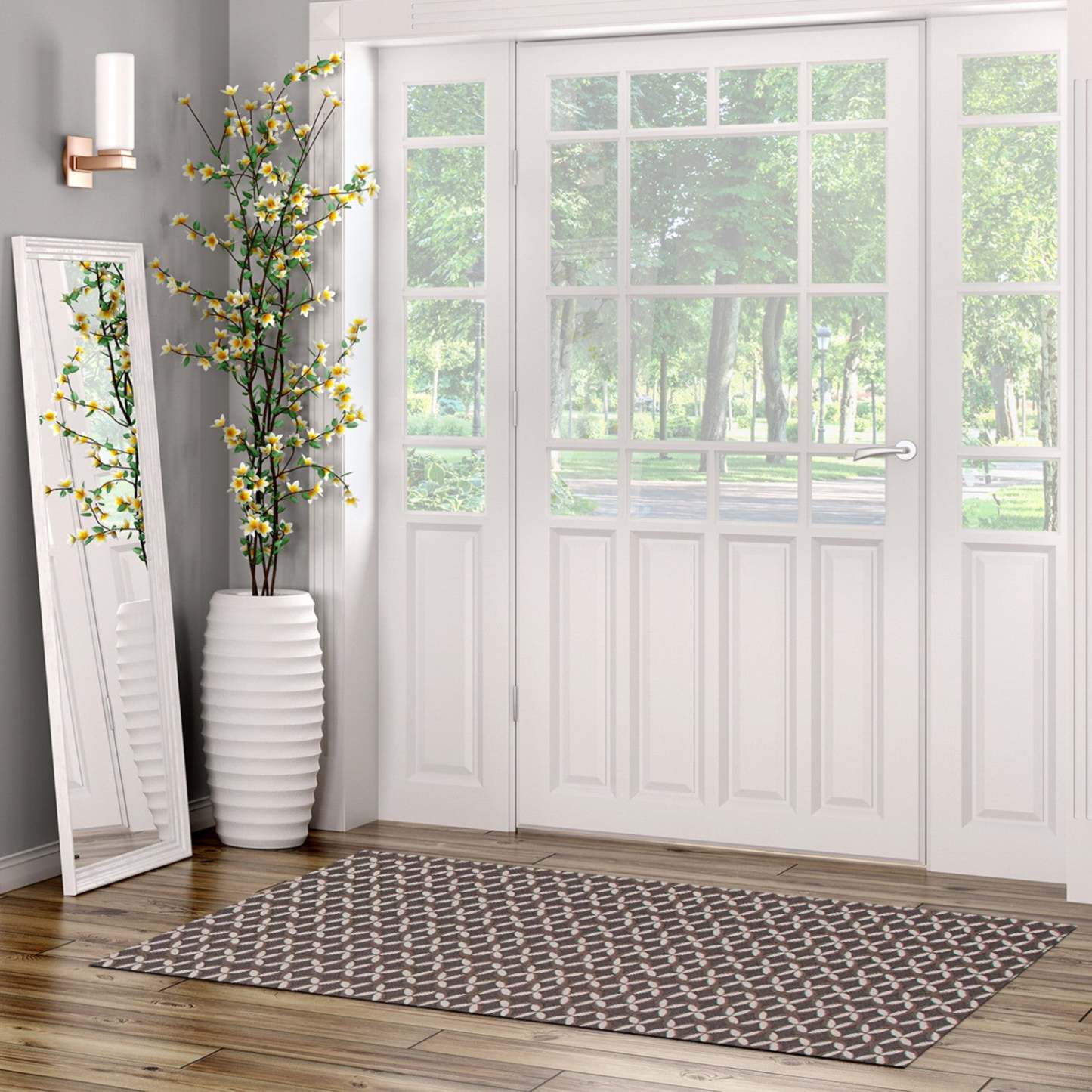 Tapis Bellezza Noir 2'2 x 4'0|Carpette Bellezza noire 2 pi 2 po x 4 pi 0 po|D22D8A1L