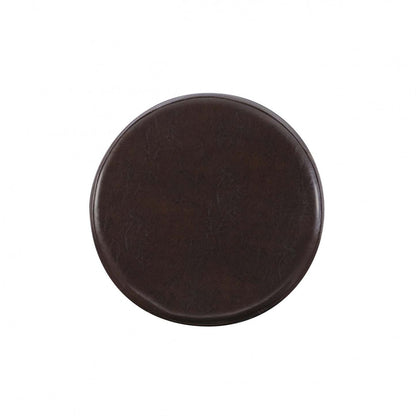 Tabouret de bar Maya en simili cuir - Marron|Tabouret bar Maya en similicuir - brun