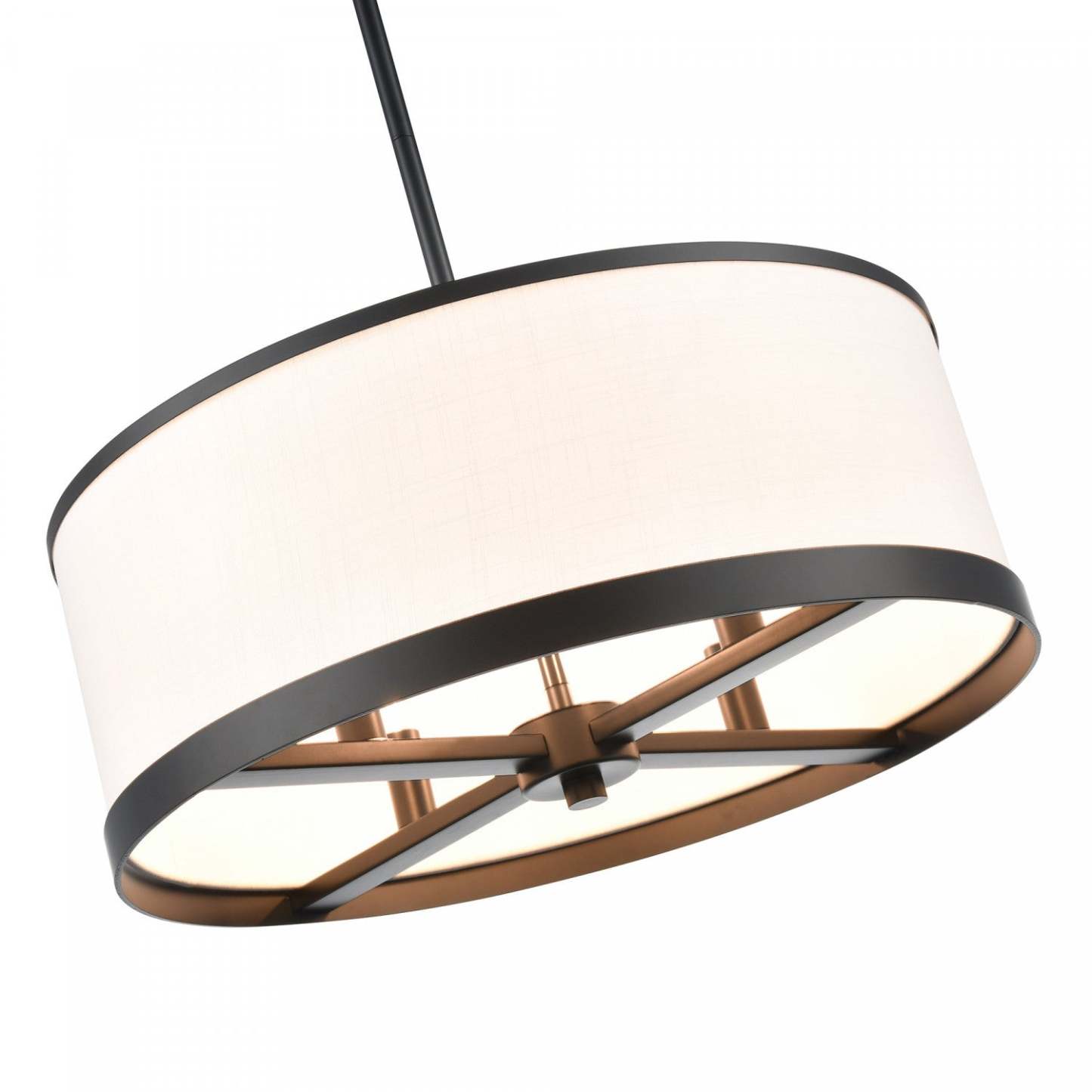 Lustre High Street à 4 lumières, 18 pouces, noir | Lustre A 4 lampes High Street De 18 po, Noir