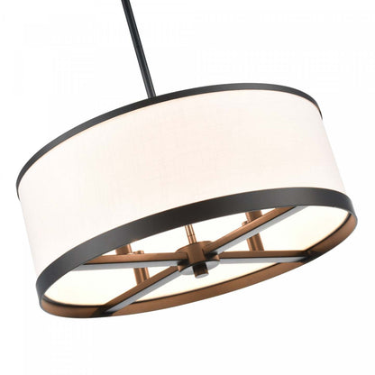 Lustre High Street à 4 lumières, 18 pouces, noir | Lustre A 4 lampes High Street De 18 po, Noir