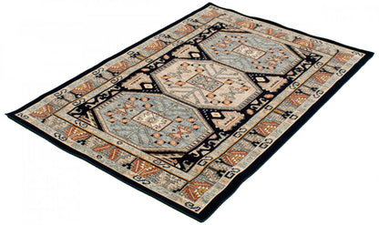 Quincy Navy Blue Area Rug - 7'10 x 10'2|Carpette Quincy bleu marine - 7 pi 10 po x 10 pi 2 po |D2B56RSQ