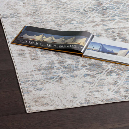 Tapis Shi marocain bleu 4x6|Carpette Shi bleue à motifs marocains 4 x 6|D80GFFRC