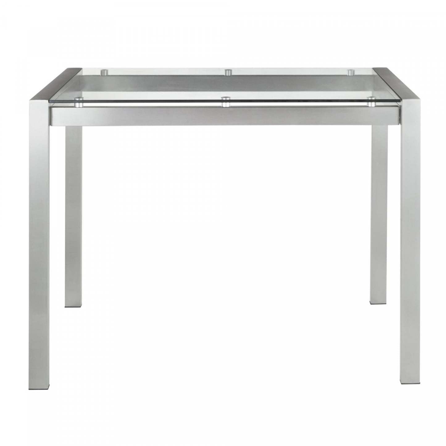 LumiSource Fuji Glass Contemporary Counter-Height Dining Table|Table de salle à manger contemporaine Fuji de hauteur comptoir en verre