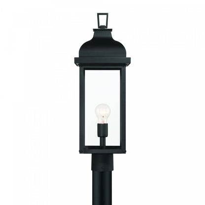 Madrid 1 Light Outdoor Post Light, Black Lamp | Luminaire D’exterieur Madrid A 1 lampe, Noir