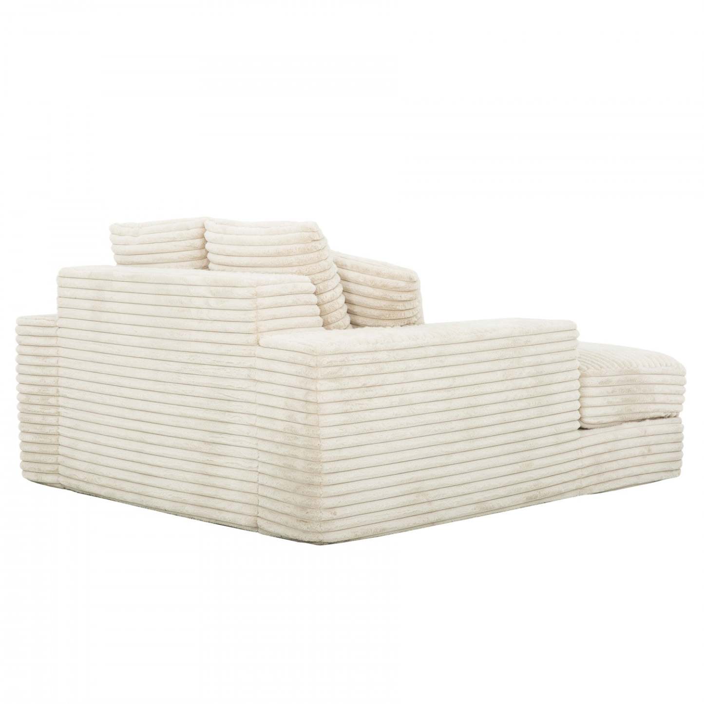 Chaise longue en mousse Sealy 68 Snug - Beige | Fauteuil long Snug de Sealy de 68 po avec mousse - beige
