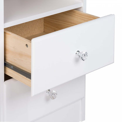 Astrid Kids 4-Drawer Dresser - Blanc|Commode Astrid à 4 tiroirs pour enfants - blanche