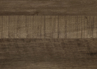 Bureau De Travail Basset En Faux Bois Et Metal Gris Fonce