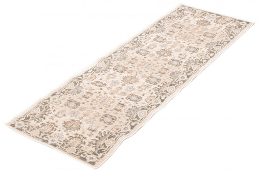 Tapis de passage Gloria ivoire - 2'8 X 8'2 | Tapis de couloir Gloria ivoire - 2 pi 8 po x 8 pi 2 po