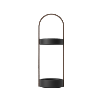 Umbra Modern Steel Bellwood Umbrella Stand - Black and Walnut|Support à parapluie moderne Bellwood de Umbra en acier - noir et noyer