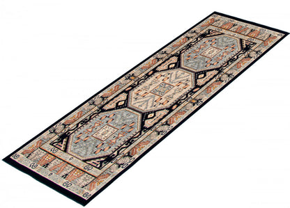 Tapis Quincy bleu marine - 2'8 x 10'0 | D2AWVR66