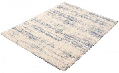 Kei Cream/Light Blue Area Rug - 3'11 x 5'7| Carpette Kei crème/bleu clair - 3 pi 11 po x 5 pi 7 po|D86F7XSY