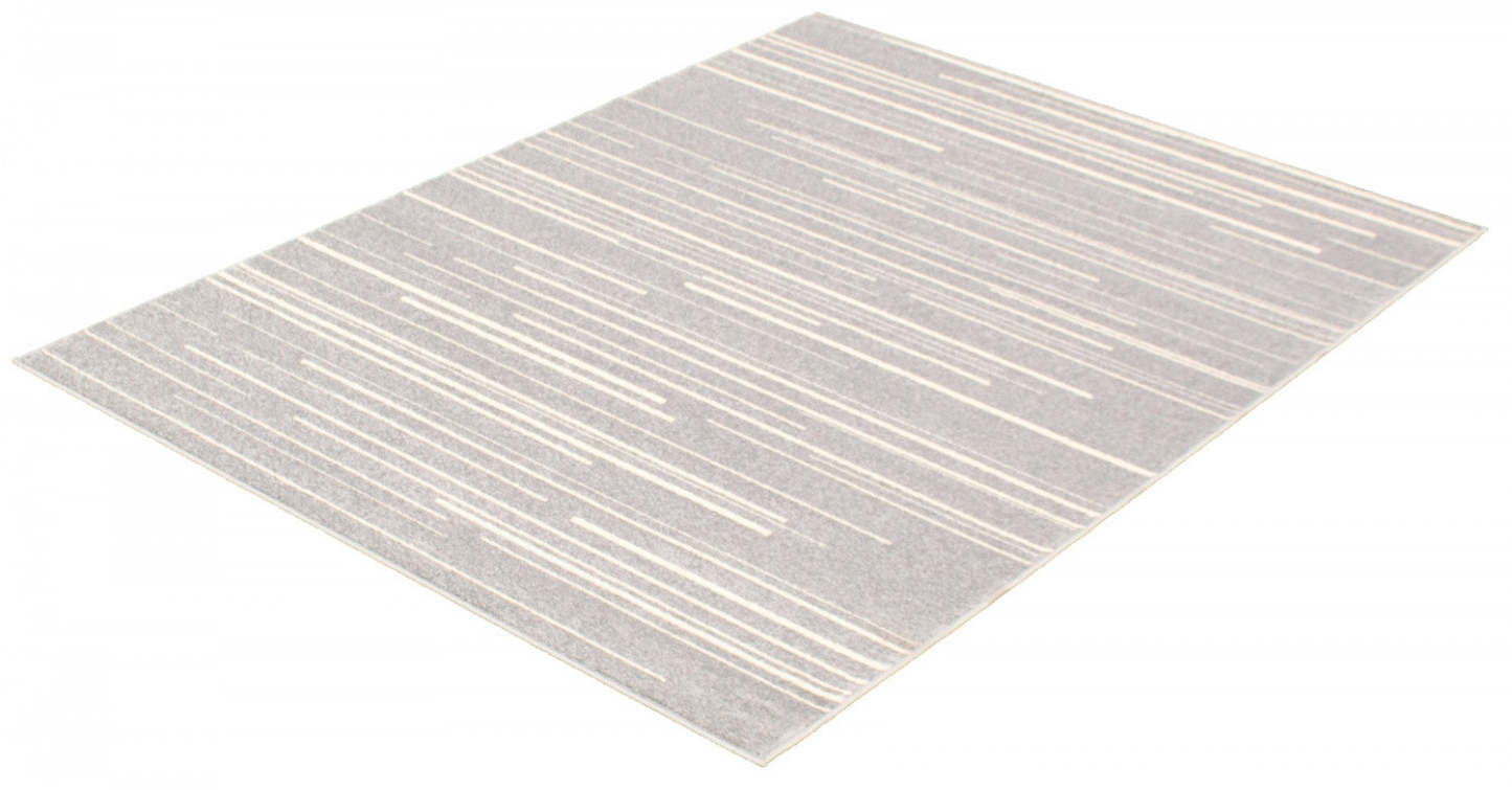 Faith Silver-Cream Area Rug - 3'11 x 5'7|Carpette Faith argent-crème - 3 pi 11 po x 5 pi 7 po| D28HBW7P