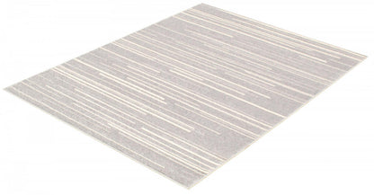 Faith Silver-Cream Area Rug - 3'11 x 5'7|Carpette Faith argent-crème - 3 pi 11 po x 5 pi 7 po| D28HBW7P