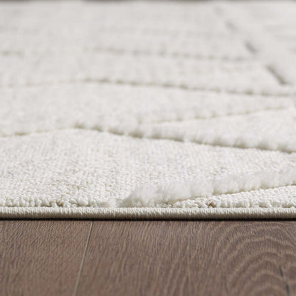 Quinto Rhombus Shag Area Rug - 2'7 x 8'|Carpette à poil long Quinto Rhombus - 2 pi 7 po x 8 pi