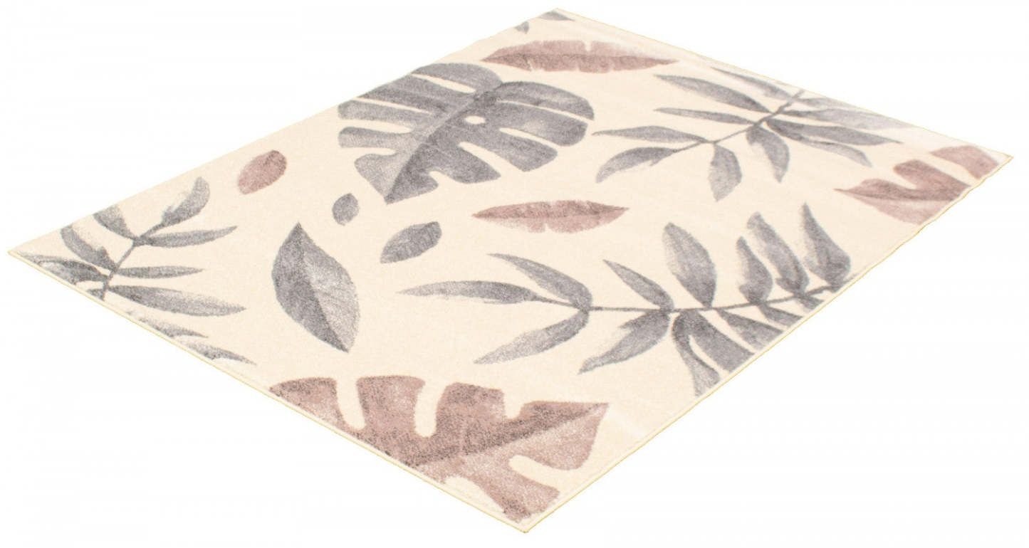 Palta Cream-Rose Area Rug - 3'11 x 5'7|Carpette Palta crème-rose - 3 pi 11 po x 5 pi 7 po| D28MM5T9