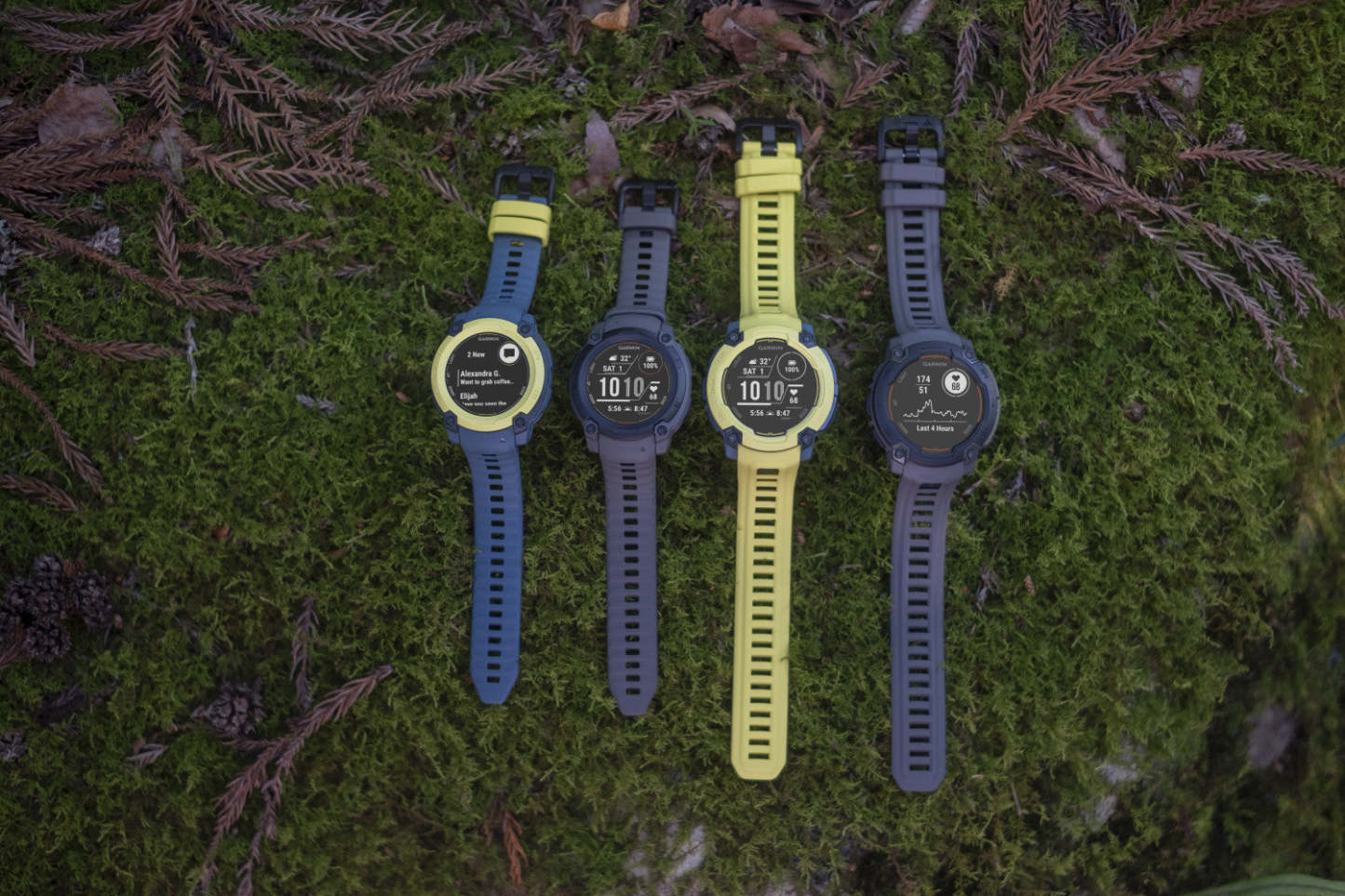 Montre connectée Garmin Instinct E Supertough 45 mm - Spécifications militaires 810, GPS, boussole, altimètre barométrique