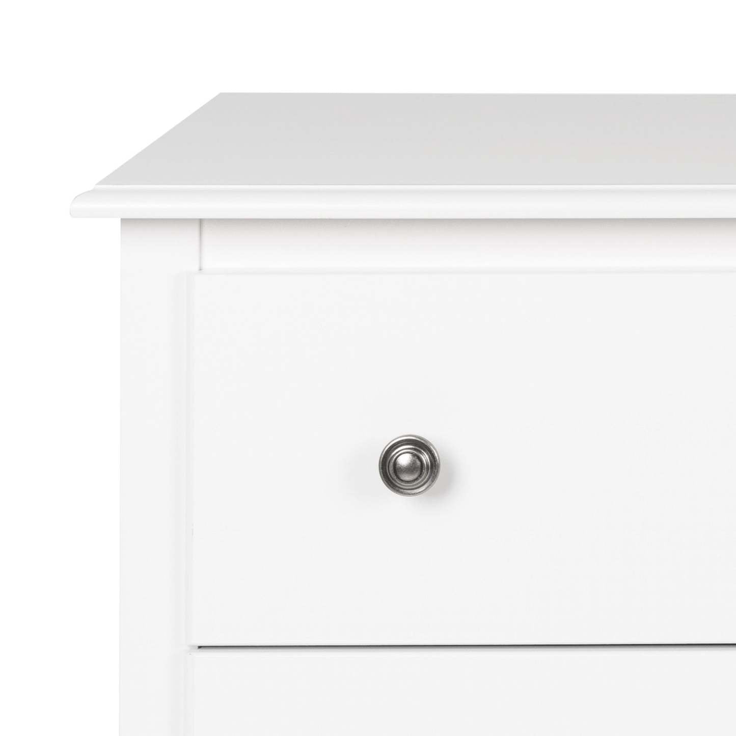 Commode Monterey 8 tiroirs - Blanc|Commode Monterey à 8 tiroirs - blanche