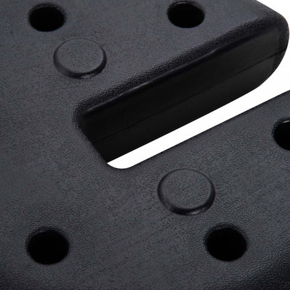 Outsunny Lot De 4 Plaques De Poids Pour Auvent De Tente De Fête Gazebo Pop Up Tente Ancre Base Poids