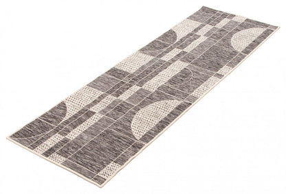 Tapis Bodhi gris - 2'8 x 8'2|Carpette Bodhi grise - 2 pi 8 po x 8 pi 2 po