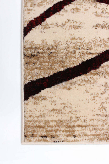 Carpette Cherokee dorée - 6 pi 7 po x 9 pi 6 po