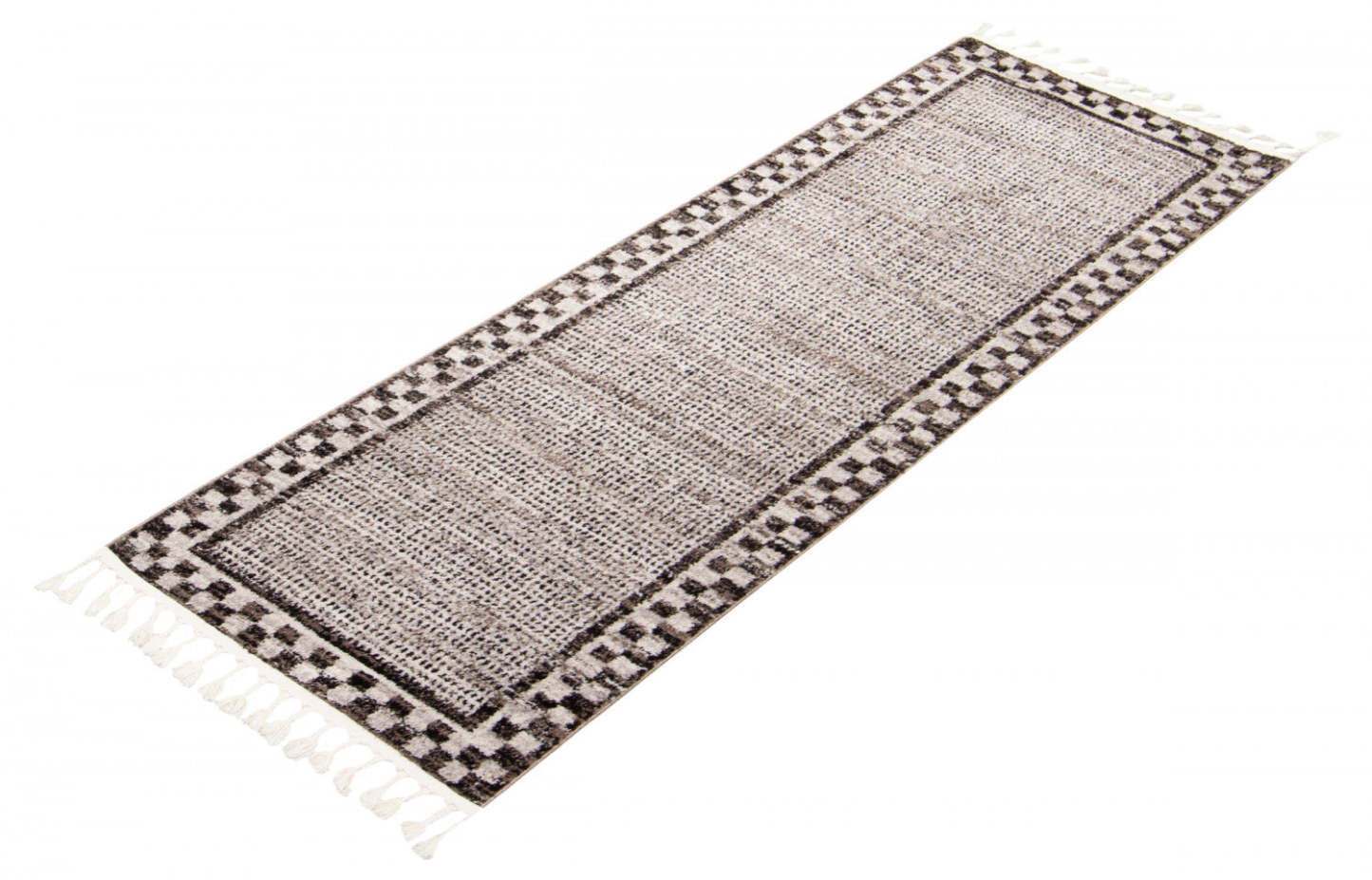 Tapis Vera Quattro ivoire/gris – 2'7 x 8'4| Carpette Vera Quattro ivoiregrise - 2 pi 7 po x 8 pi 4 po|D86FXM7I