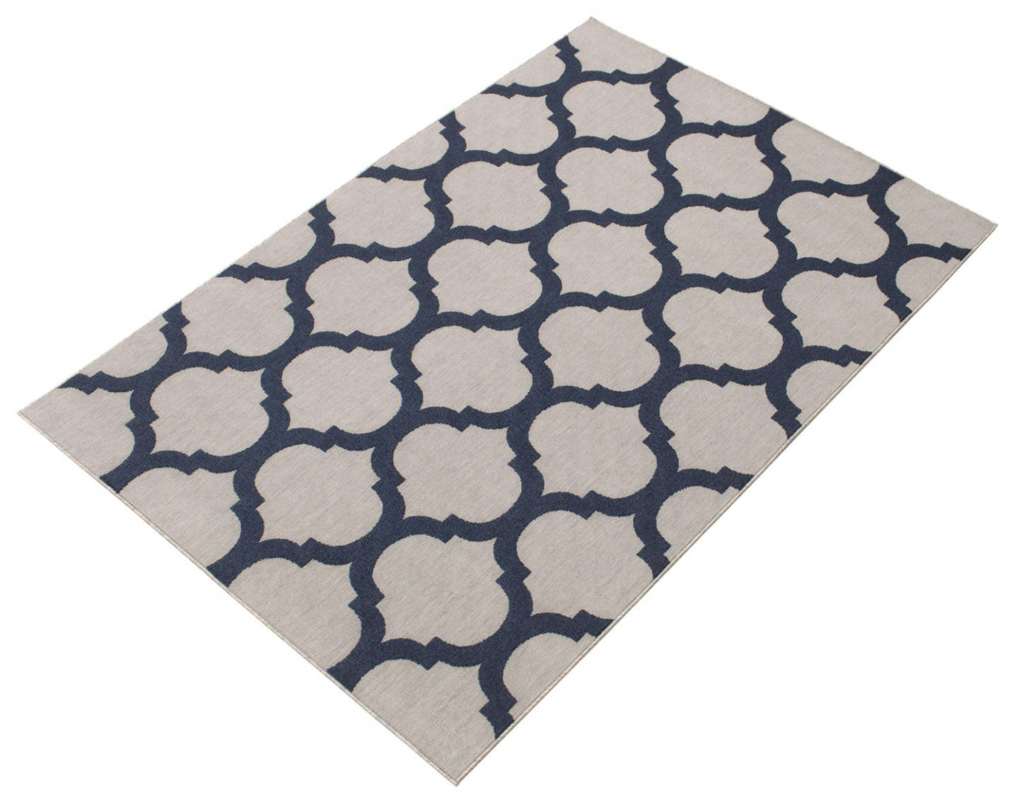 Tapis Sophie Gris-Marine - 5'3 x 7'7|Carpette Sophie grisebleu marine - 5 pi 3 po x 7 pi 7 po|D86FRFMI