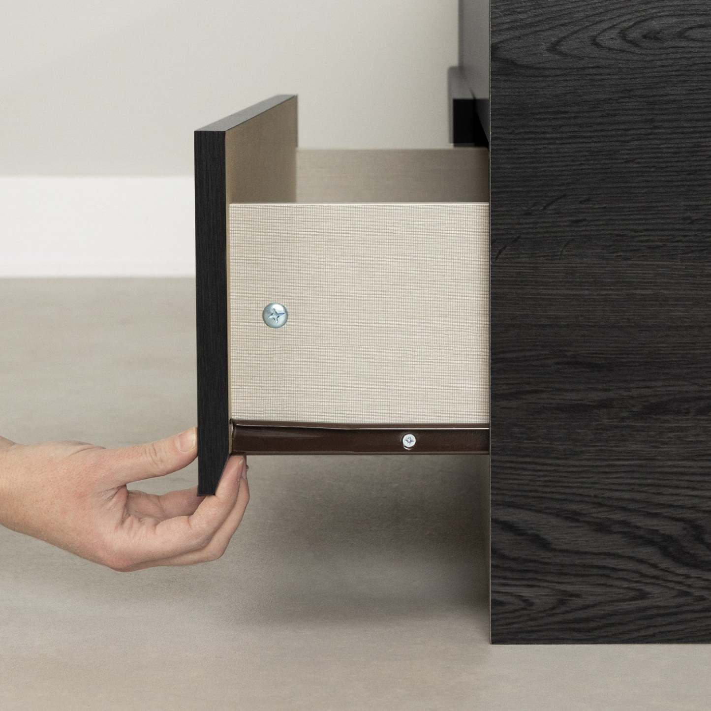 Fynn Storage Bed And Bookcase Headboard Set Gray Oak - South Shore Twin Bed