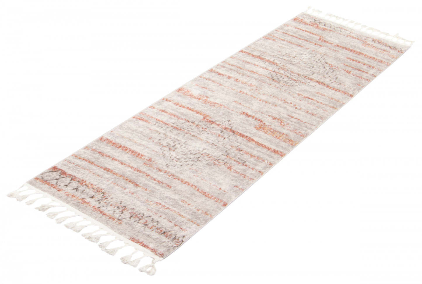 Tapis Vera aztèque ivoire/cuivre – 2'7 x 8'4| Carpette Vera Aztèque ivoirecuivre - 2 pi 7 po x 8 pi 4 po|D86FCBYG